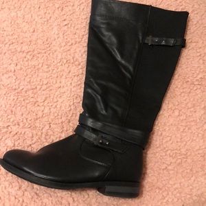 Torrid faux leather boots